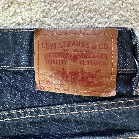 Levi's Bootcut Jeans for Men - Deep Indigo - Picture 6 of 9